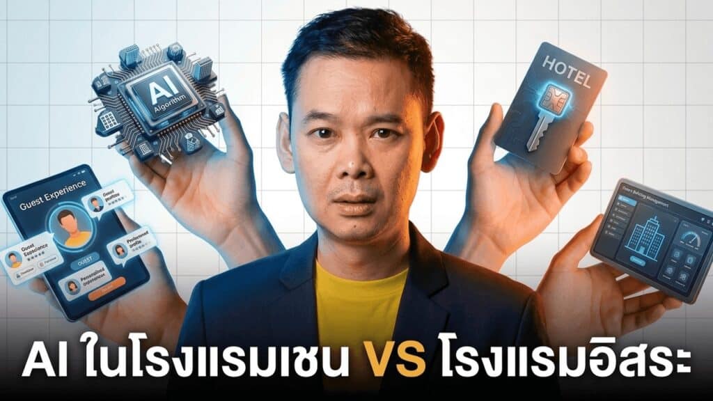 ภาพประกอบบทความโรงแรมเรื่อง Marriott ประกาศปี 2569 เป็น "ปีแห่งการ Scale AI" — โรงแรมไทยต้องอ่านสัญญาณนี้ให้ออก