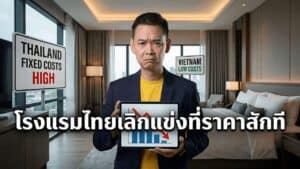 คุณยุทธศักดิ์เปิด TTDI 2024 — Thai Hotel ติด Transition Liquidity Crisis, Vietnam ติด Quantity Trap คนละ window