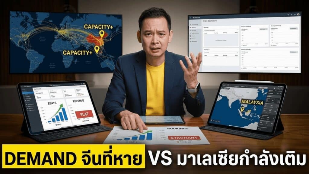 AirAsia จับมือ TAT เซ็นข้อตกลง 3 ปี ดันเที่ยวบินมาเลเซีย–ไทย 123 เที่ยว/สัปดาห์ — บทเรียน demand ระยะใกล้ที่โรงแรมไทยมองข้าม