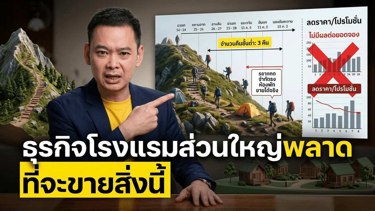 ภาพประกอบบทความโรงแรมเรื่อง ภูกระดึงเปิดฤดูกาล 1 ต.ค. 2569 — ตารางขึ้นลงเขาคือสิ่งที่กำหนดจำนวนคืนที่ขายได้ ไม่ใช่ราคา